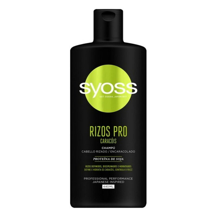 Syoss RIZOS PRO Champú para Cabello con Ondas o Rizos