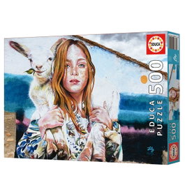 EDUCA Puzzle 500 piezas La Pastora Lily Brick