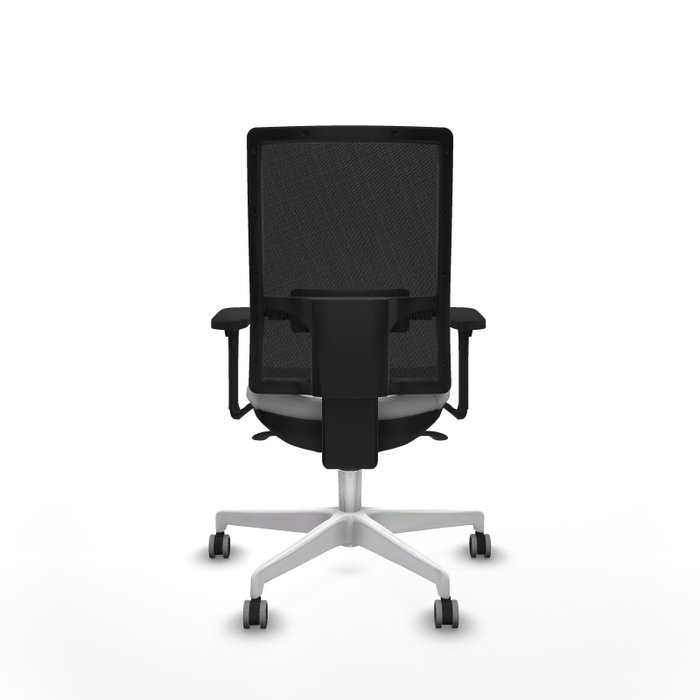 PIQUERAS Y CRESPO Silla de oficina Horna con mecanismo Sincro, Gris claro y Negro PIQUERAS Y CRESPO Silla de oficina Horna con mecanismo Sincro, Gris claro y Negro