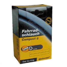 Continental ContiTube Cámara Compact 8.5x2 ETRTO 54-110 Válvula Dunlop 26.5mm 70g