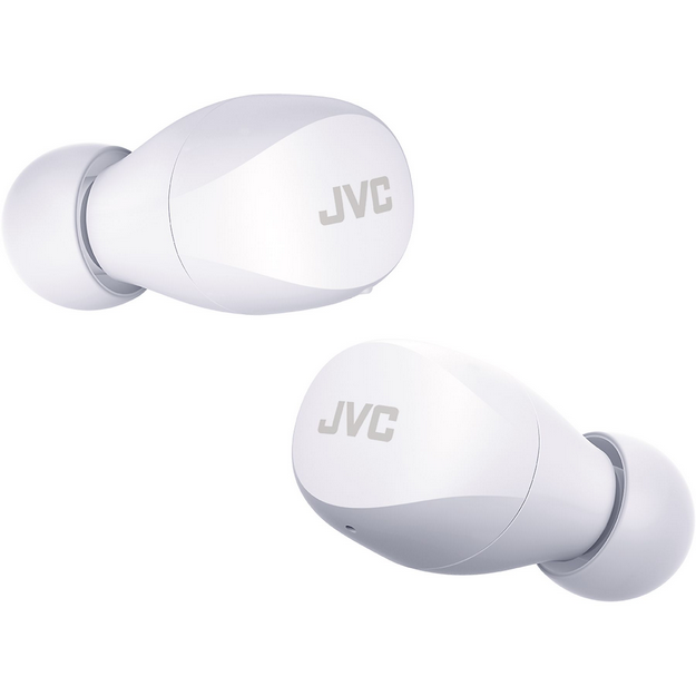 JVC HA-Z66T-A-E Auriculares Inalámbricos Bluetooth Blanco con 23h de Autonomía Resistente IPX4