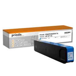 Prindo Classic XL Cartucho de Tinta Cian Compatible HP 971XL CN626AE 6600 Páginas