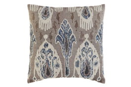 DKD Home Decor Cojín de Algodón Bordado Multicolor 45x45x8 cm