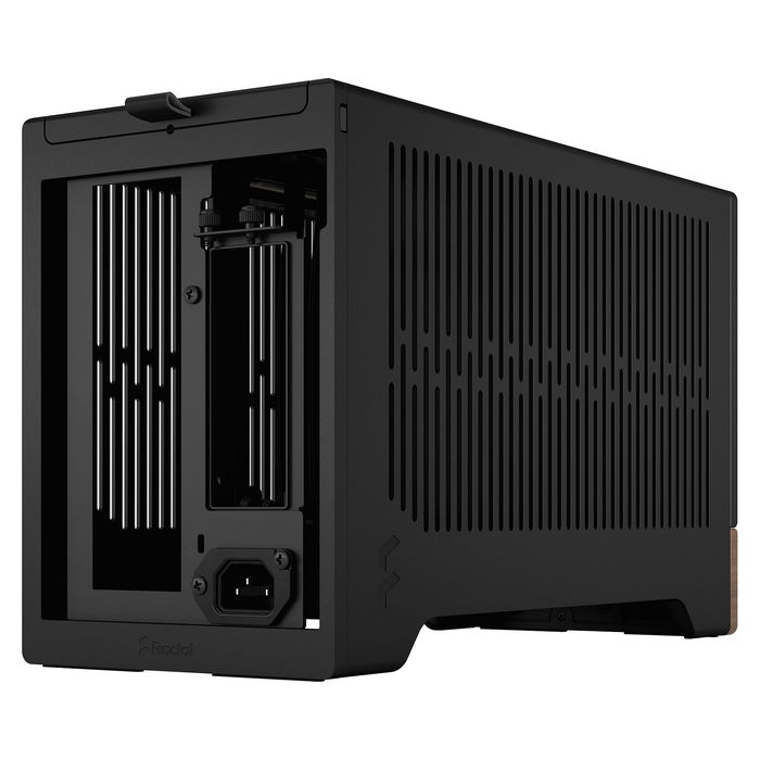 Fractal Design Terra Grafito Caja de PC Small Form Factor Mini-ITX Aluminio, Nuez 10.4L