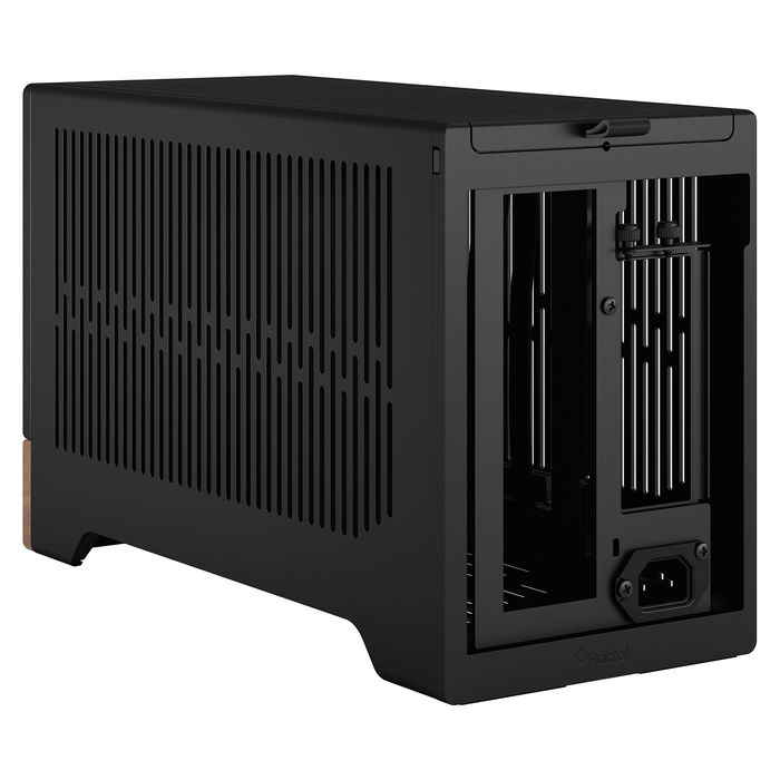 Fractal Design Terra Grafito Caja de PC Small Form Factor Mini-ITX Aluminio, Nuez 10.4L