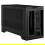 Fractal Design Terra Grafito Caja de PC Small Form Factor Mini-ITX Aluminio, Nuez 10.4L