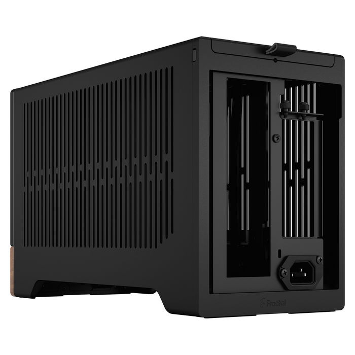 Fractal Design Terra Grafito Caja de PC Small Form Factor Mini-ITX Aluminio, Nuez 10.4L