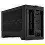 Fractal Design Terra Grafito Caja de PC Small Form Factor Mini-ITX Aluminio, Nuez 10.4L