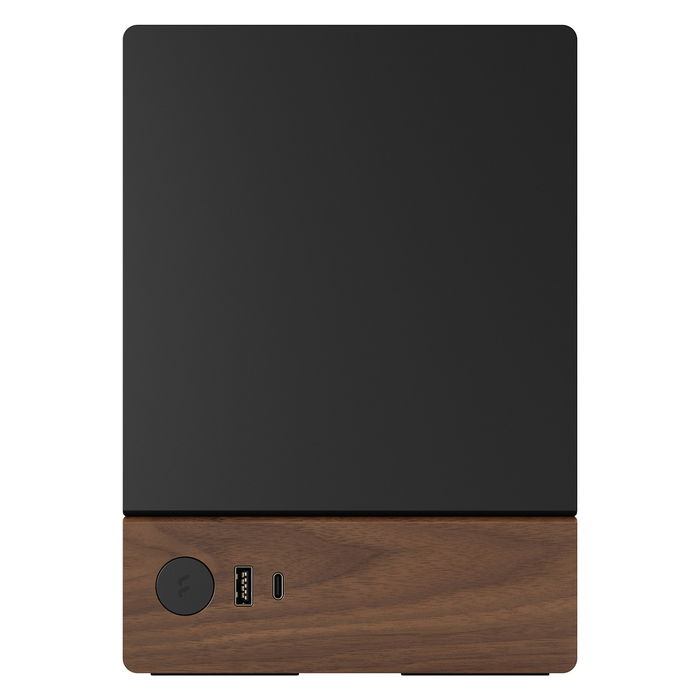 Fractal Design Terra Grafito Caja de PC Small Form Factor Mini-ITX Aluminio, Nuez 10.4L