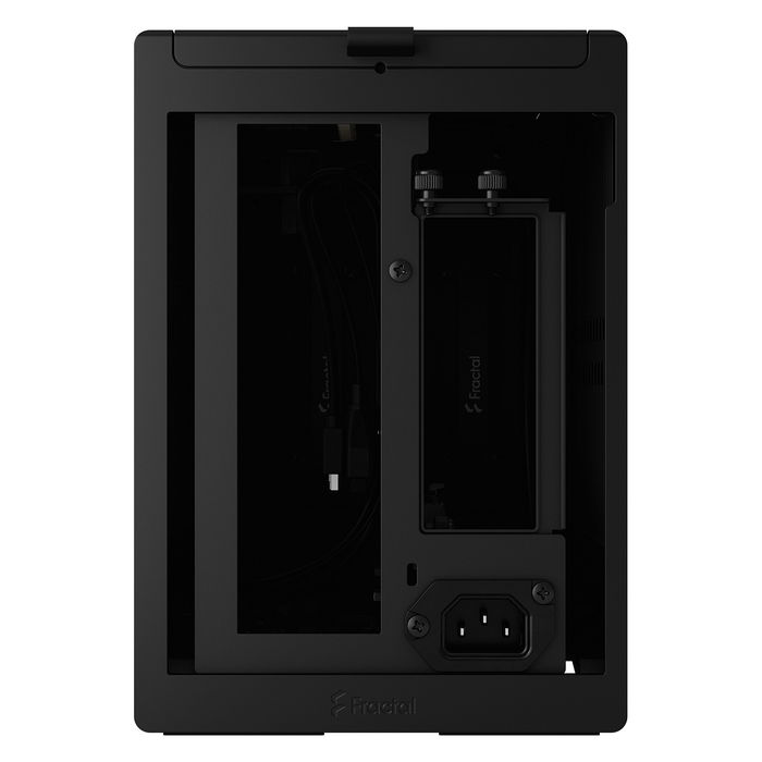 Fractal Design Terra Grafito Caja de PC Small Form Factor Mini-ITX Aluminio, Nuez 10.4L