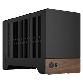 Fractal Design Terra Grafito Caja de PC Small Form Factor Mini-ITX Aluminio, Nuez 10.4L