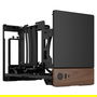 Fractal Design Terra Grafito Caja de PC Small Form Factor Mini-ITX Aluminio, Nuez 10.4L