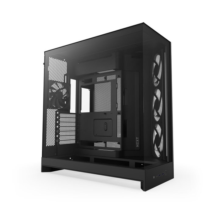NZXT H9 Flow RGB All Black Midi Tower Case