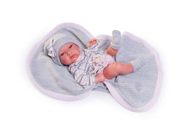 Antonio Juan Muñeca bebé recién nacida con toquilla Baby Toneta 33 cm, modelos surtidos