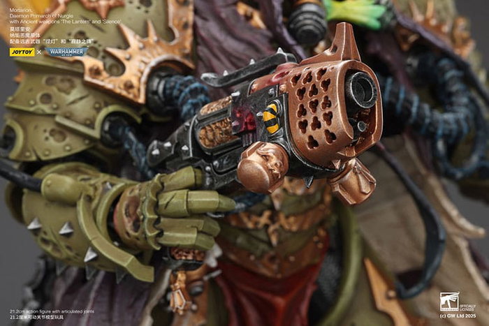 Joy Toy (CN) Warhammer 40k Mortarion Daemon Primarch of Nurgle 1/18 con armas The Lantern y Silence Joy Toy (CN) Warhammer 40k Mortarion Daemon Primarch of Nurgle 1/18 con armas The Lantern y Silence
