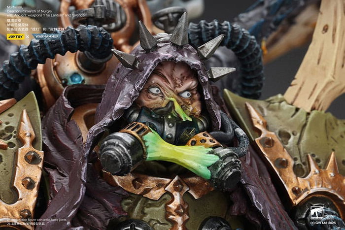 Joy Toy (CN) Warhammer 40k Mortarion Daemon Primarch of Nurgle 1/18 con armas The Lantern y Silence Joy Toy (CN) Warhammer 40k Mortarion Daemon Primarch of Nurgle 1/18 con armas The Lantern y Silence