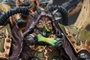 Joy Toy (CN) Warhammer 40k Mortarion Daemon Primarch of Nurgle 1/18 con armas The Lantern y Silence