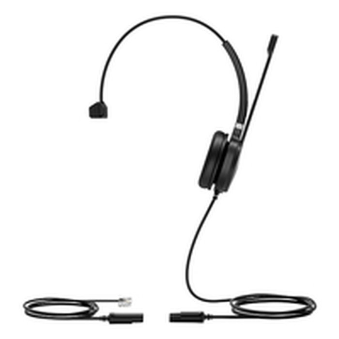 Yealink YHS36 Auriculares con Micrófono Monoaural con Conexión QD a RJ9