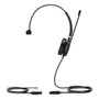 Yealink YHS36 Auriculares con Micrófono Monoaural con Conexión QD a RJ9