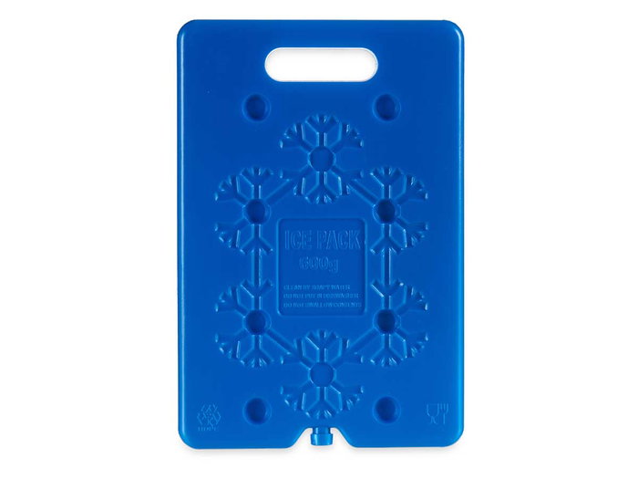 Leknes Acumulador Frío 600ml Plástico Azul 30x1.5x20 cm (Set de 12)