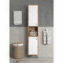 Trendteam Armario alto Serie Touch Blanco/Marrón