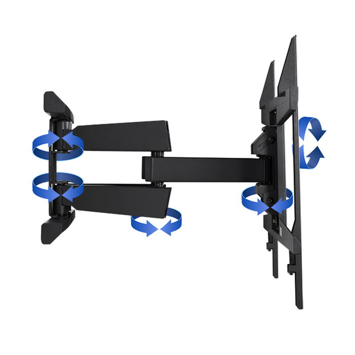 B-TECH AV MOUNTS Soporte de pared de alta resistencia con brazo doble en voladizo B-TECH AV MOUNTS Soporte de pared de alta resistencia con brazo doble en voladizo