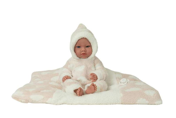 Muñecas Arias Muñeca Elegance Aria Rosa de Peso 38cm con Cojín para Niña - Cuerpo de Vinilo Muñecas Arias Muñeca Elegance Aria Rosa de Peso 38cm con Cojín para Niña - Cuerpo de Vinilo