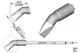 JBC TOOLS Pico destornillador acodado 8,9x1,7mm