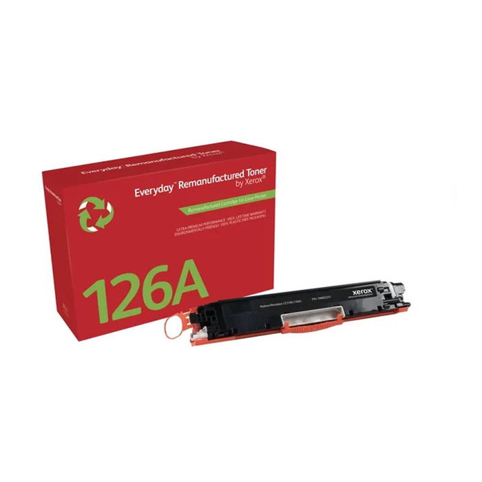 Xerox Everyday Tóner Negro Remanufacturado compatible con HP 126A (CE310A) Xerox Everyday Tóner Negro Remanufacturado compatible con HP 126A (CE310A)