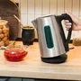 Cecotec Tetera Eléctrica 01425, 1.7 L, 2200 W, Acero Inoxidable, Apagado Automático, Base 360°, Ideal para Té e Infusiones