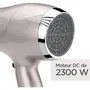 Babyliss Secador de Pelo Iónico Antiencrespamiento 2300W 3 Niveles de Calor Color Malva Brillante - D781E