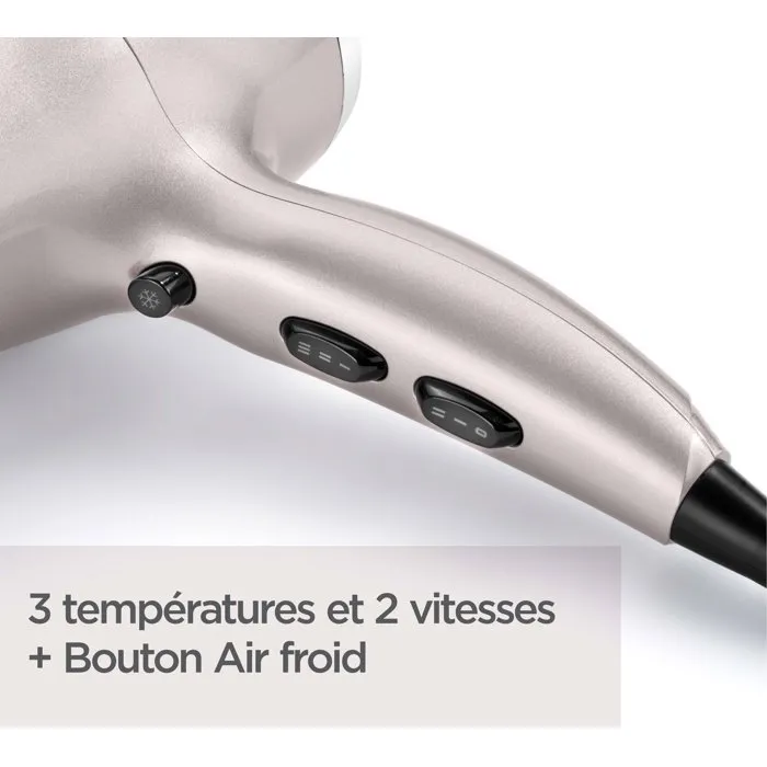 Babyliss Secador de Pelo Iónico Antiencrespamiento 2300W 3 Niveles de Calor Color Malva Brillante - D781E Babyliss Secador de Pelo Iónico Antiencrespamiento 2300W 3 Niveles de Calor Color Malva Brillante - D781E