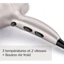 Babyliss Secador de Pelo Iónico Antiencrespamiento 2300W 3 Niveles de Calor Color Malva Brillante - D781E