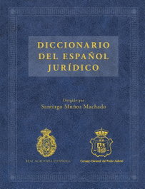 ESPASA CALPE, Diccionario del español jurídico, Santiago Muñoz Machado - ESPASA CALPE