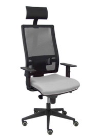 PIQUERAS Y CRESPO Silla Horna con mecanismo Sincro, Gris claro y Negro