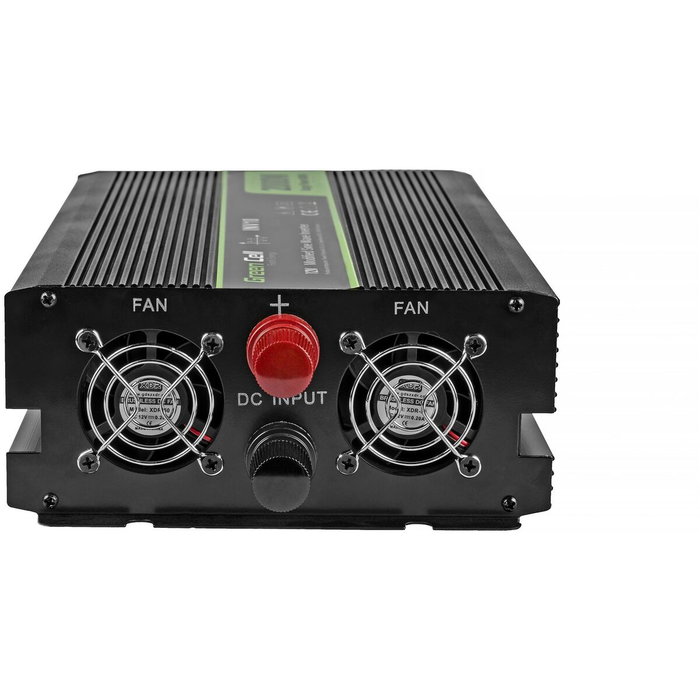 Green Cell INV10 Inversor de potencia 12V a 230V 2000W Negro