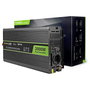 Green Cell INV10 Inversor de potencia 12V a 230V 2000W Negro