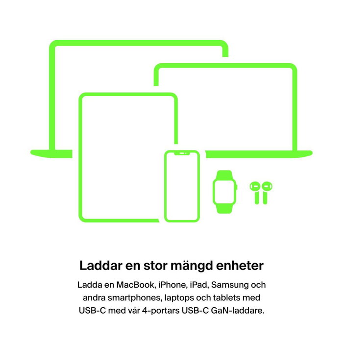 Belkin BOOST↑CHARGE PRO 108W Gan 2x USB-C / 2x USB-A 2m - WCH010vfBK