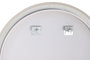 DKD Home Decor Espejo LED de Cristal con Control Táctil 80x80 cm