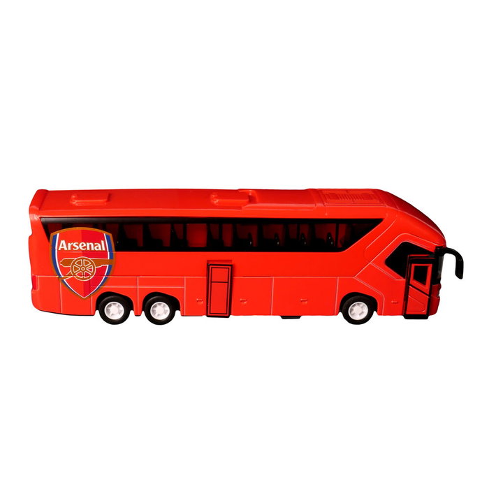 BANBO TOYS Autobus Arsenal 1:50 Apertura Puertas Laterales Retro-Friccion +3 Años 29,5x22,8x25cm