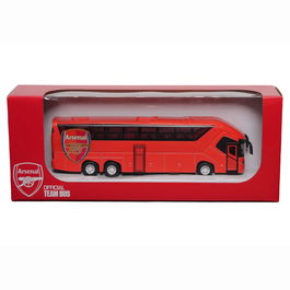 BANBO TOYS Autobus Arsenal 1:50 Apertura Puertas Laterales Retro-Friccion +3 Años 29,5x22,8x25cm