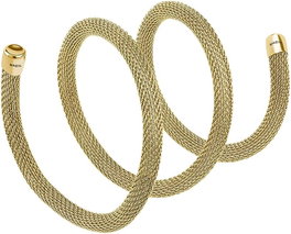 Breil Joyería TJ2712 New Snake Gold 50cm Dorado