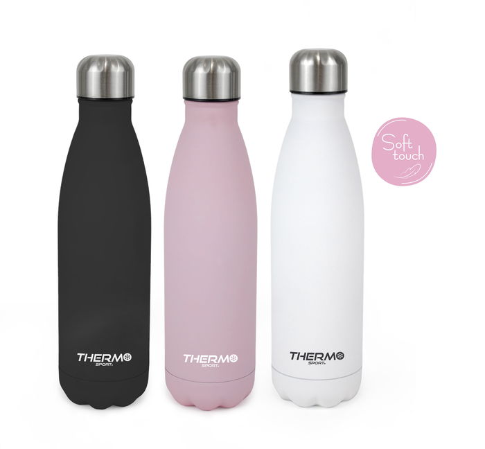 Thermosport Botella Termo Soft Touch 750ml (6 Unidades)