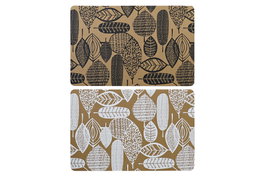 DKD Home Decor Salvamanteles de Cartón Surtidos 43x30x0,1 cm