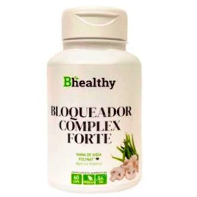 Bhealthy Bloqueador Complex Forte 60 Cápsulas | Complemento para el control de peso Bhealthy Bloqueador Complex Forte 60 Cápsulas | Complemento para el control de peso