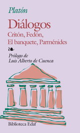 Diálogos: Critón, Fedón, El Banquete, Parménides, Platón - EDAF EDITORIAL