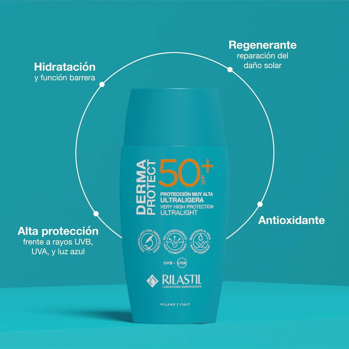 Rilastil DERMAPROTECT Fotoprotector Ultraligero SPF 50+ 50 ml Rilastil DERMAPROTECT Fotoprotector Ultraligero SPF 50+ 50 ml