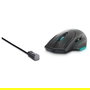 Alienware AW620M Ratón Wireless Óptico USB Type-C Negro 26000 DPI