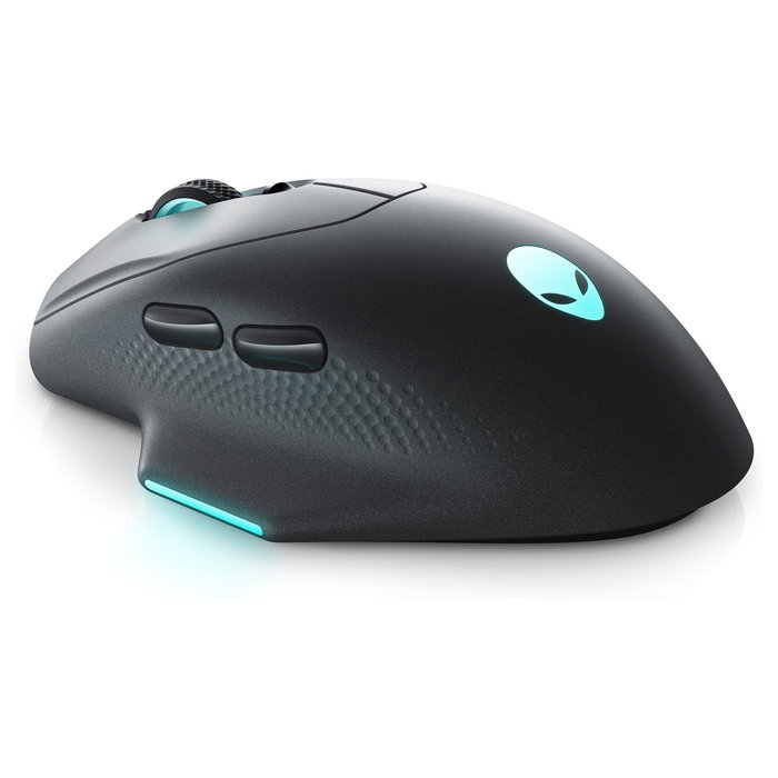 Alienware AW620M Ratón Wireless Óptico USB Type-C Negro 26000 DPI