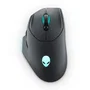 Dell Alienware AW620M Ratón Gaming Inalámbrico Negro
